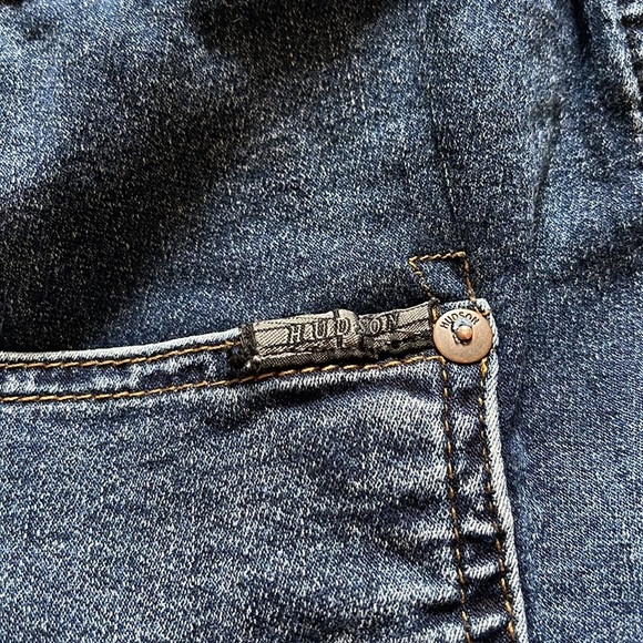 Hudson Boys Seth Jogger Jeans in Indigo Rinse Medium - Picture 7 of 8